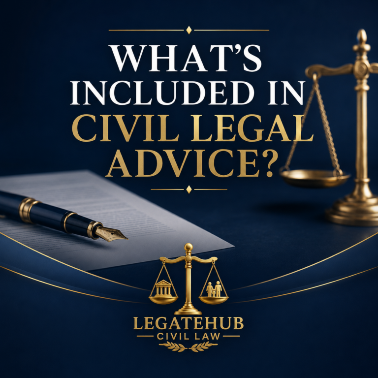 What’s Included in Civil Legal Advice?