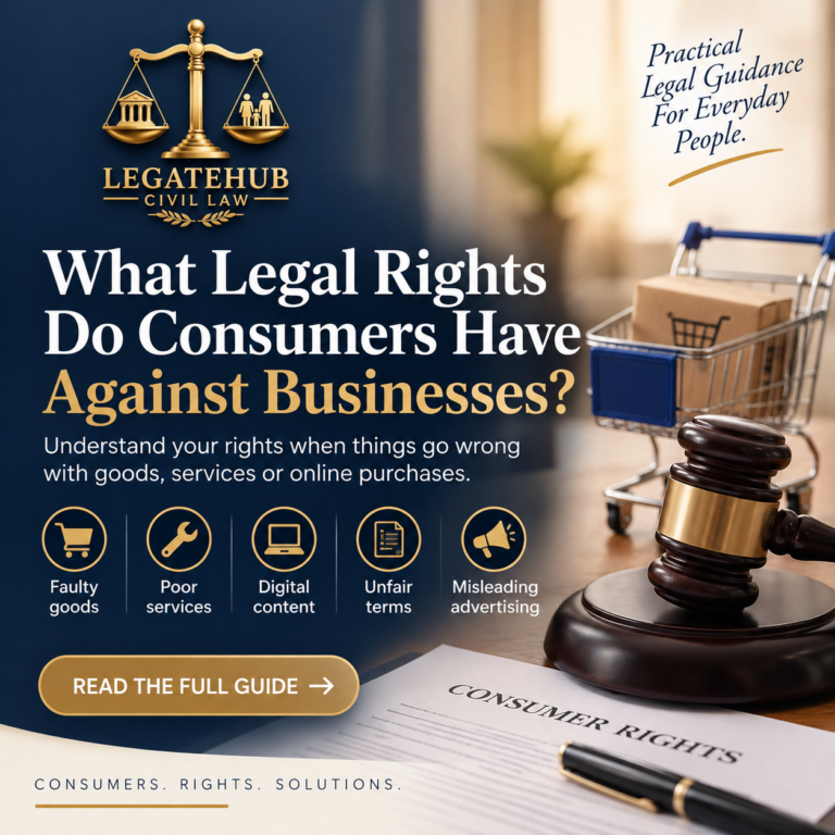 What Legal Rights Do Consumers Have Against Businesses?