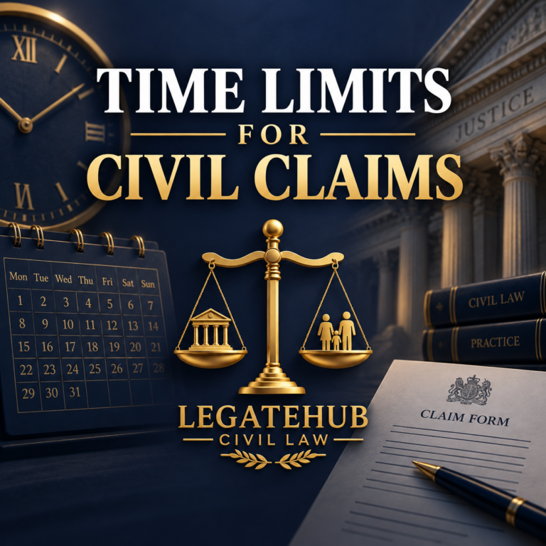 What Is the Time Limit for Starting a Civil Case in England and Wales?