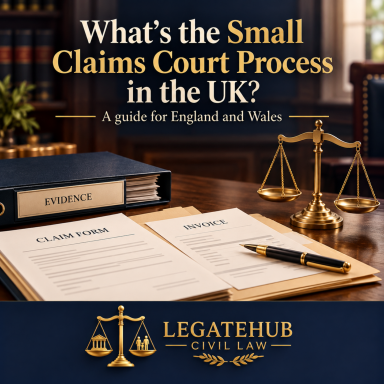 What’s the Small Claims Court Process in the UK?